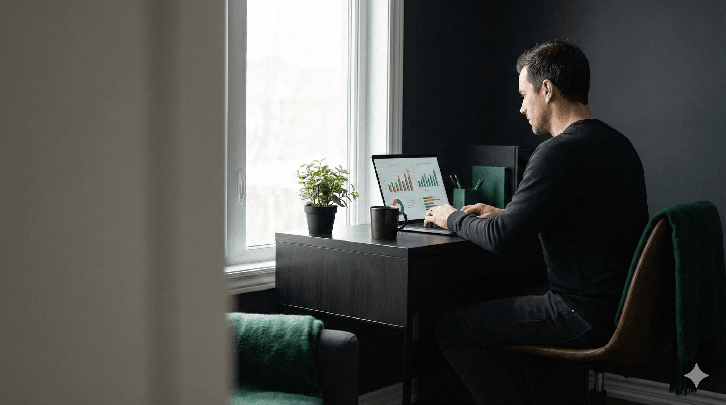 Freelancer reviewing Solo 401k options